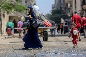 Gaza City Evacuation - Palestine