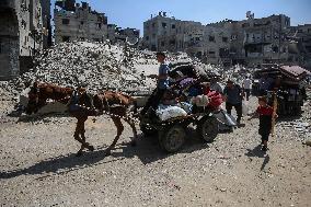 Gaza City Evacuation - Palestine