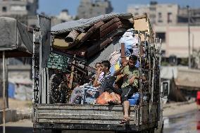 Gaza City Evacuation - Palestine