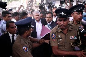 Former Sri Lankan President Wickremesinghe Arrested - Colombo