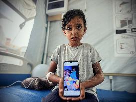 Gaza Children Skin Diseases - Khan Yunis