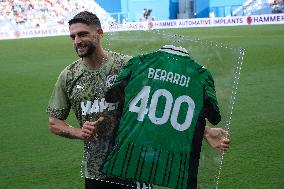 CALCIO - Serie A - US Sassuolo vs SSC Napoli