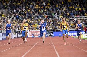 Yleisurheilu: Ruotsi-maaottelu (-24.8.)