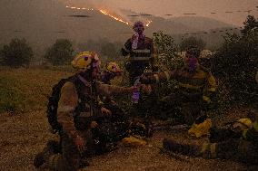 The Largest Fire In The History Of Galicia Is Stabilized - Spain -