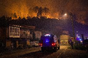 The Largest Fire In The History Of Galicia Is Stabilized - Spain -