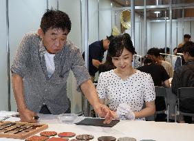 Princess Kako visits Osaka expo