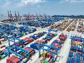 Zhoushan Port Container Trade