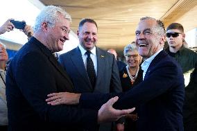 Canadian PM Carney Visits Ukraine For The Independence Day - Kyiv