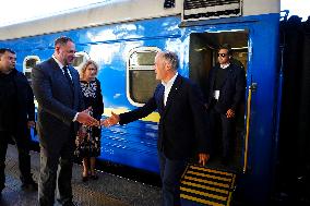 Canadian PM Carney Visits Ukraine For The Independence Day - Kyiv