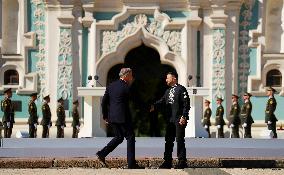Canadian PM Carney Visits Ukraine For The Independence Day - Kyiv