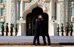 Canadian PM Carney Visits Ukraine For The Independence Day - Kyiv