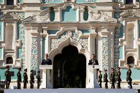 Canadian PM Carney Visits Ukraine For The Independence Day - Kyiv