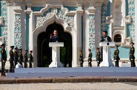 Canadian PM Carney Visits Ukraine For The Independence Day - Kyiv