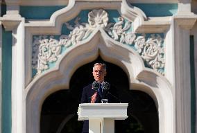 Canadian PM Carney Visits Ukraine For The Independence Day - Kyiv