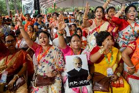 Narendra Modi Holds A Rally To Attack Trinamool Congress - India