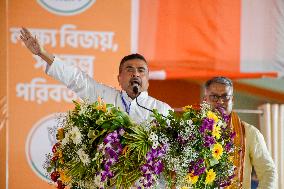 Narendra Modi Holds A Rally To Attack Trinamool Congress - India