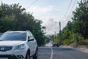 Russia Strikes the Kramatorsk Community - Ukraine