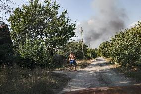 Russia Strikes the Kramatorsk Community - Ukraine