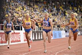 Yleisurheilu: Ruotsi-maaottelu (-24.8.)