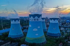 Meishan Iron and Steel Thermal Power Plant in Nanjing