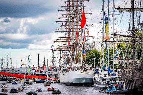 Final Day of SAIL 2025 - Amsterdam