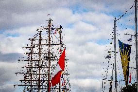 Final Day of SAIL 2025 - Amsterdam