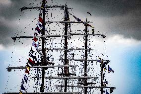 Final Day of SAIL 2025 - Amsterdam