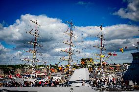 Final Day of SAIL 2025 - Amsterdam