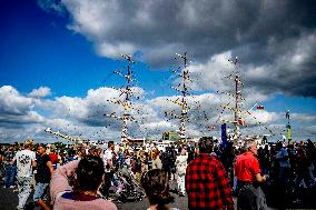 Final Day of SAIL 2025 - Amsterdam