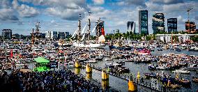 Final Day of SAIL 2025 - Amsterdam