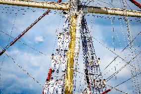 Final Day of SAIL 2025 - Amsterdam