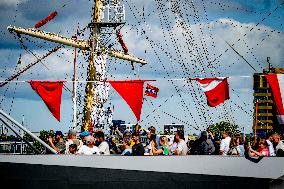 Final Day of SAIL 2025 - Amsterdam