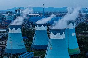 Meishan Iron and Steel Thermal Power Plant in Nanjing