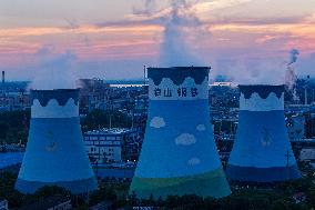 Meishan Iron and Steel Thermal Power Plant in Nanjing