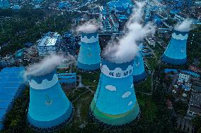 Meishan Iron and Steel Thermal Power Plant in Nanjing
