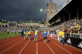 Yleisurheilu: Ruotsi-maaottelu (-24.8.)