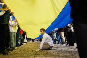 United for Ukraine - Ukrainan kansallispäivän tapahtuma Senaatintorilla