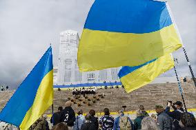 United for Ukraine - Ukrainan kansallispäivän tapahtuma Senaatintorilla