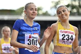 Yleisurheilu: Ruotsi-maaottelu (-24.8.)