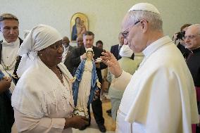 Pope Leo XIV Receives In Private Audience - Vatican