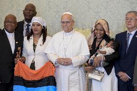 Pope Leo XIV Receives In Private Audience - Vatican