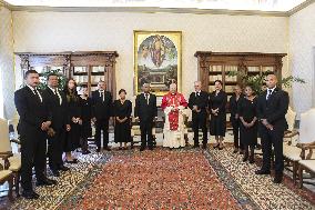 Pope Leo Xiv Receiving President Of Seychelles - Vatican