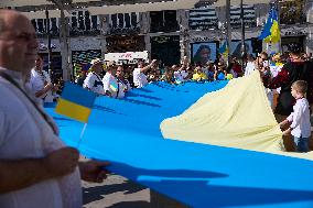 Ukrainian Independence Day in Madrid - Spain