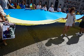Ukrainian Independence Day in Madrid - Spain