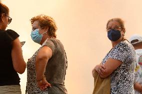 Fire in Zamora Remains Active - Spain