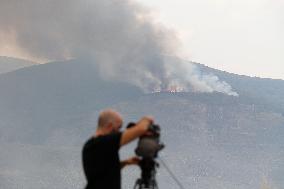 Fire in Zamora Remains Active - Spain