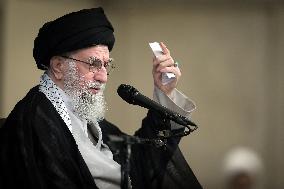 Ayatollah Ali Khamenei Calls For A United National Front Against US - Tehran