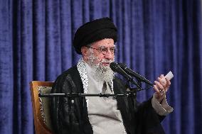 Ayatollah Ali Khamenei Calls For A United National Front Against US - Tehran