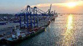 Quanzhou Port Shihu Port Area Container Trade