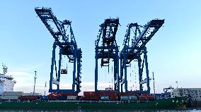 Quanzhou Port Shihu Port Area Container Trade